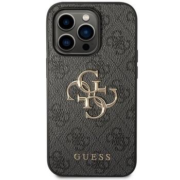Guess 4G Big Metal Logo Back Case Защитный Чехол для Apple iPhone 15 Pro (GUHCP15L4GMGGR)