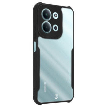 Tactical Quantum Stealth Cover Защитный чехол для Xiaomi Redmi 15C 4G/5G / прозрачный/чёрный (TA-57983128067)