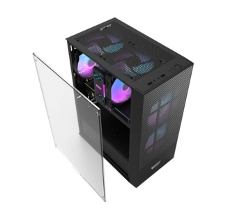 Darkflash A290 Datoru Korpuss + Ventilatori 3gab. (A290BK)