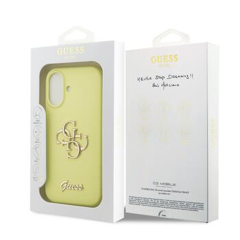 Guess Liquid Silicone 4G Metal Logo Case Чехол для Apple iPhone 17 (GUHCP17SSC4GLMY)