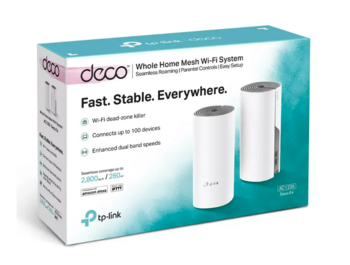 TP-Link AC1200 Dual-Band Беспроводная Меш-система 2 шт (E4(2PACK))