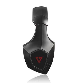 Modecom Volcano MC-831 Rage Spēļu Austiņas ar Mikrofonu / 3.5mm / 2.2m Vads (S-MC-831-RAGE-RED)