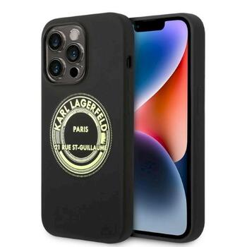 Karl Lagerfeld KLHCP14LSRSGRCK Aizsargapvalks priekš iPhone 14 Pro 6,1