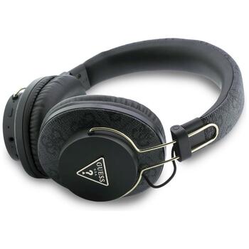 Guess Triangle Logo Bluetooth ENC Bezvadu austiņas / melns (GUBHS72P4GTRDK)