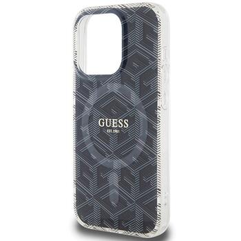 Guess GUHMP15LHGCUSTGK Hardcase IML GCube MagSafe Защитный чехол для iPhone 15 Pro 6.1