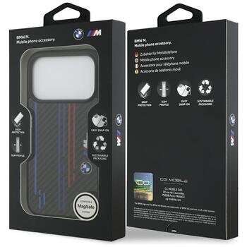 BMW M Kevlar Lines & Logo MagSafe Case Защитный Чехол для Apple iPhone 17 Pro (BMHMP17L25CFSTSK)