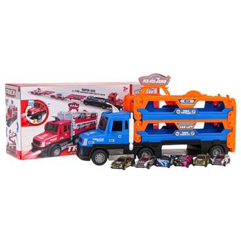 RoGer Kravas automašīna 2in1 + Aksesuāri Zila (RO-T2IN1-BL)
