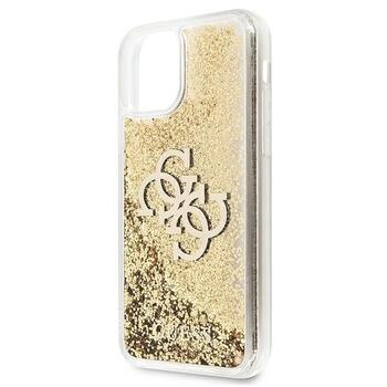 Guess GUHCN61LG4GGO Hardcase 4G Big Liquid Glitter Защитный чехол для iPhone 11 6,1