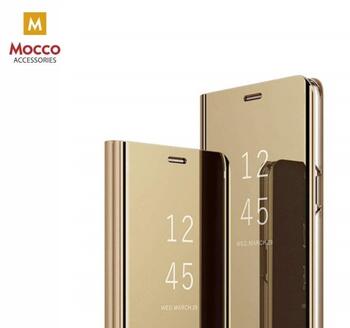 Mocco Clear View Cover Case Grāmatveida Maks Telefonam Samsung A305 Galaxy A30 Zeltains (MO-CL-SA-A30-GO)