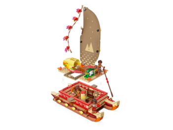 LEGO 43270 Disney Princess Каноэ приключений Моаны Конструктор (43270)