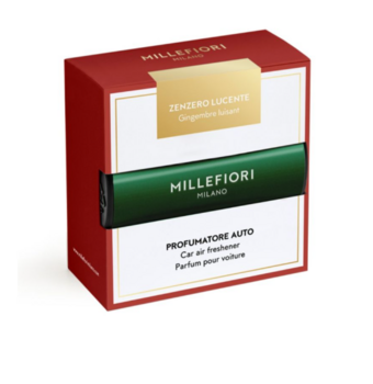 Millefiori Milano Icon Автомобильный освежитель воздуха Zenzero Lucente (8053848696067)