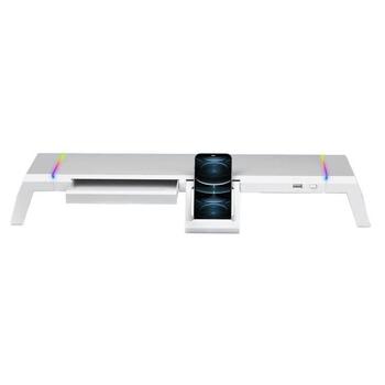 Mars Gaming MGS-ONE Monitora statīvs Chroma RGB / USB 2.0 (MGSONEW)