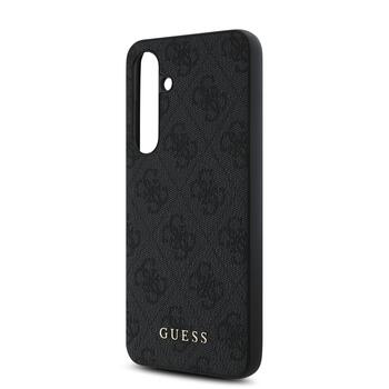 Guess 4G Case Aizsargapvalks priekš Samsung Galaxy S24 FE / pelēks (GUHCS24FEG4GFGR)