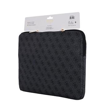 Guess PU 4G Triangle Logo Sleeve Klēpjdatora apvalks 14