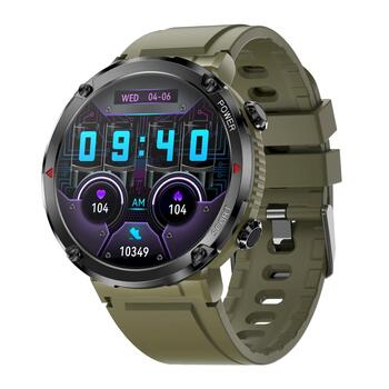 Smartwatch Gravity GT21-7 Смарт-часы с силиконовым ремешком / чёрный (GT21-7)