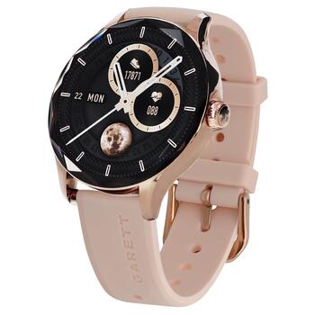 Garett Smartwatch Viva gold steel Умные часы AMOLED / IP67 / Find your phone / Music playback control (VIVA_GLD_STL)
