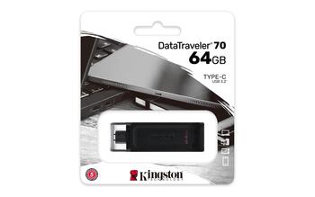 Kingston DT70 Флеш Память 64GB / USB-C (DT70/64GB)