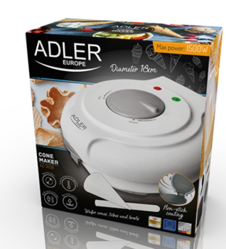 Adler AD 3038 Vafeļu Panna 1500W (AD3038)