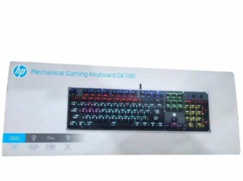 HP GK100F Mehāniskā Spēļu Tastatūra RGB / USB / ENG (GK100F)