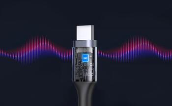 RoGer USB-C uz AUX 3,5mm Digitālais audio adapteris priekš tālruņiem Samsung, Google, OnePlus(DAC 24 bit 48KHz) (RO-USBCDAC-GR)