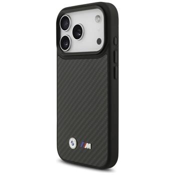 BMW M Kevlar Matt MagSafe Case Aizsargapvalks priekš Apple iPhone 17 Pro (BMHMP17L24CFMMK)