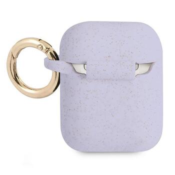 Guess GUA2SGGEU AirPods cover Защитный чехол / фиолетовый (GUA2SGGEU)