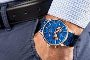 Giewont Chronograph Sapphire Vīriešu pulkstenis GW4580-B5 / zils (GW4580-B5)