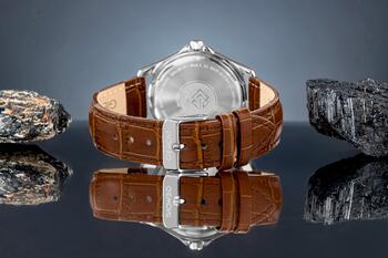 Giewont Elegance Sapphire Мужские часы / коричнево-синий (GW5160-A7)