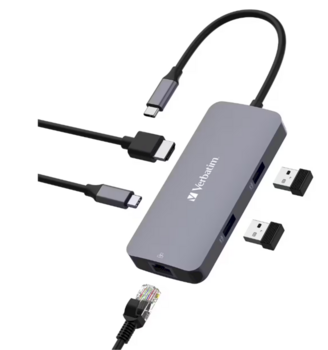 Verbatim CMH-13 Multiport Hub Док-станция USB-C (32150)