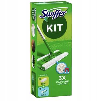 Swiffer Sweeper Grīdas Tīrīšanas Komplekts (Mops+Salvetes) (8006540316764)