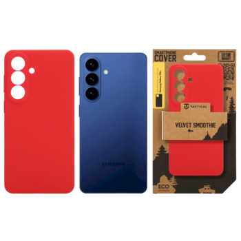 Tactical Velvet Smoothie Cover Aizsargapvalks priekš Samsung Galaxy S26+ / čili (TA-57983129107)