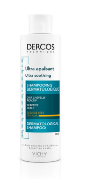 Vichy Dercos Ultra Soothing Sulfate-Free Šampūns 200ml (3337875486736)