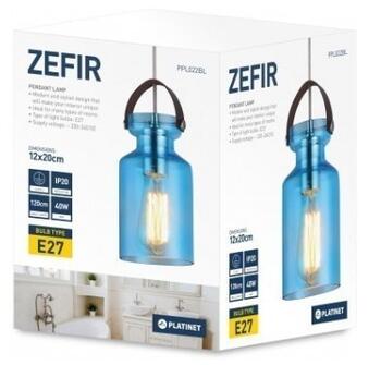 Platinet PPL022BL Pendant Лампа Zefir Cиний (PPL022BL)