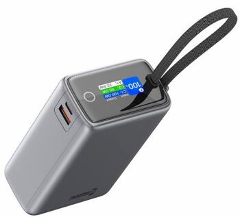 Swissten Power Bank 25000 mAh (96.25Wh) 100W co Встроенный кабель USB-C (22013977)