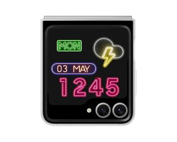 Samsung EF-ZF741CTE FlipSuit Case Защитный чехол для Samsung Galaxy Z Flip 6/7 FE / прозрачный (EF-ZF741CTEGWW)
