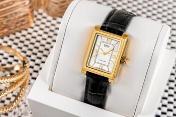 CASIO LTP-1234PGL-7A2EF Sieviešu pulkstenis / zelts (LTP-1234PGL-7A2EF)