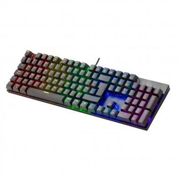 Mars Gaming MK422RUS Spēļu Mehāniska Tastatūra RGB / Red Switch / US (MK422RUS)