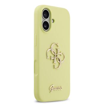 Guess Liquid Silicone 4G Metal Logo Case Чехол для Apple iPhone 17 (GUHCP17SSC4GLMY)