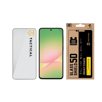 Tactical Glass Shield Privacy Stealth 5D Защитное стекло для Samsung Galaxy A36/A56 / чёрный (TA-57983127205)