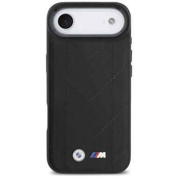 BMW M Quilted Logo MagSafe Case Защитный Чехол для Apple iPhone 17 AIr (BMHMP17M25PSECHK)