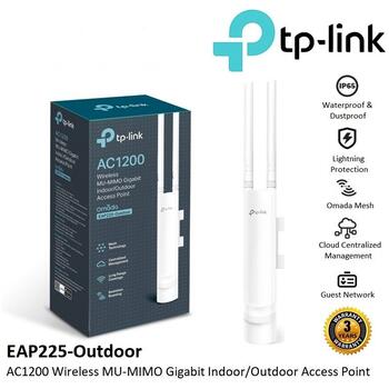 TP-Link EAP225-Outdoor Access Point / MU-MIMO / 1x RJ45 1000Mbps (EAP225-OUTDOOR)