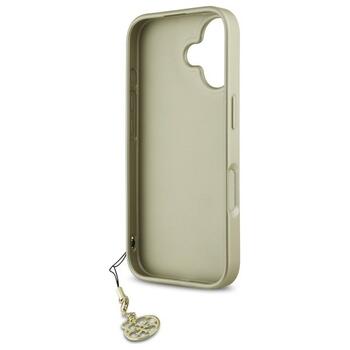 Guess GUHCP16SGF4GGR Hardcase 4G Charms Collection Aizsargapvalks priekš iPhone 16 6.1