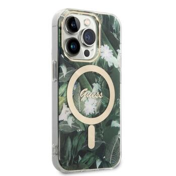 Guess Set GUBPP14LHJEACSA Case+Charger Aizsargapvalks priekš iPhone 14 Pro 6,1
