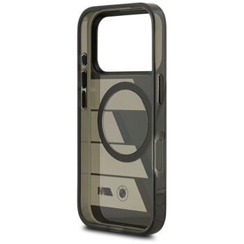 BMW M IML Metal Buttons Tricolor Lines MagSafe Case Защитный Чехол для Apple iPhone 17 Pro Max (BMHMP17X25HTTRIA)