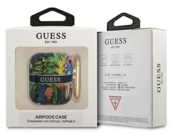 Guess GUA2HHFLB Apvalks Priekš Apple AirPods 1 / 2 (GUA2HHFLB)