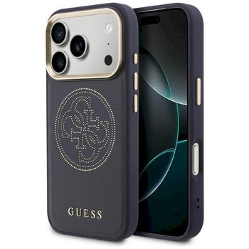 Guess Perforated 4G MagSafe Case Защитный чехол для iPhone 17 Pro / синий (GUHMP17L5PG4SRGB)