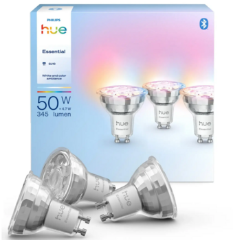 Philips Hue Essential WCA 345 GU10 Умные лампочки 3 шт (929004235704)