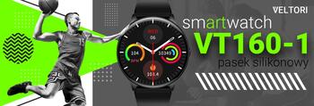 Smartwatch VELTORI VT160-1 Силиконовый ремешок для часов / чёрный (VT160-1)