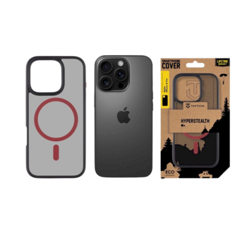 Tactical MagForce Hyperstealth 2.0 Cover Защитный чехол для iPhone 16 Pro / чёрный/красный (TA-57983121867)