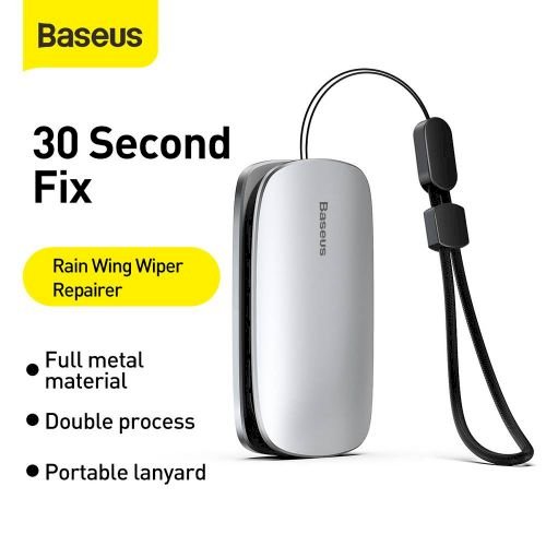 Baseus CRXFQ-0S Car Tool Rain Wing Ремонтник стеклоочистителей, алюминиевый сплав / серебристый (CRXFQ-0S)